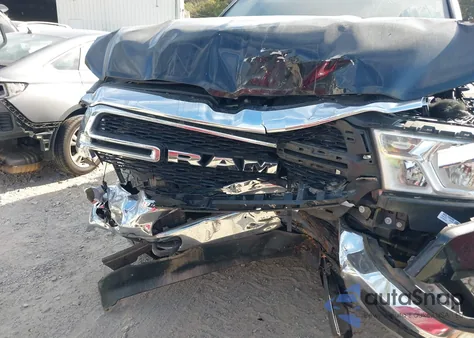 2019 Ram 1500 Tradesman 4X4 6'4 Box from USA, damaged, VIN 1C6SRFCTXKN601842